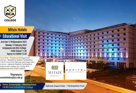 Mitsis hotels education visit 1